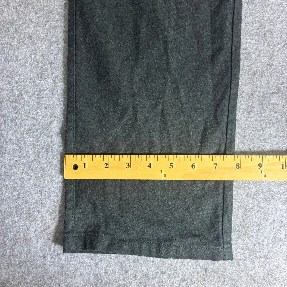 Kirkland Signature Men's 36x29 Brushed Twill Pants Charcoal Gray Stretch Cotton